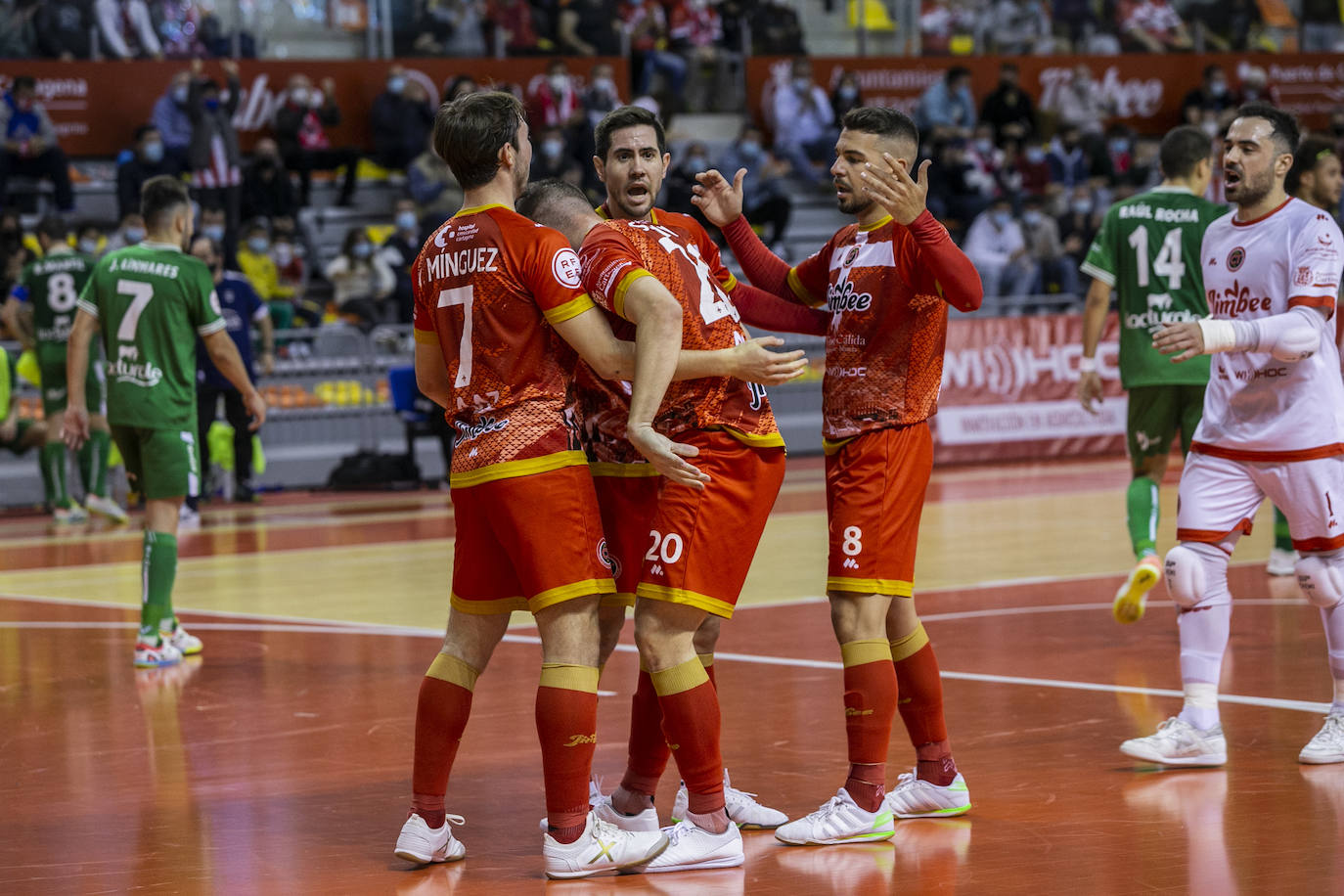 Fotos: El duelo entre Jimbee Cartagena y Osasuna Magna, en imágenes