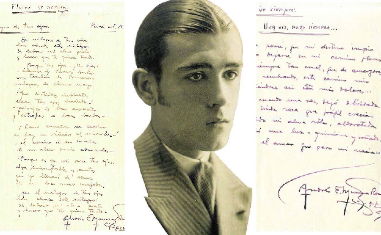 Cartas remitidas a su familia en Lorca y a su amada Nieves, con algunos de sus poemas. 