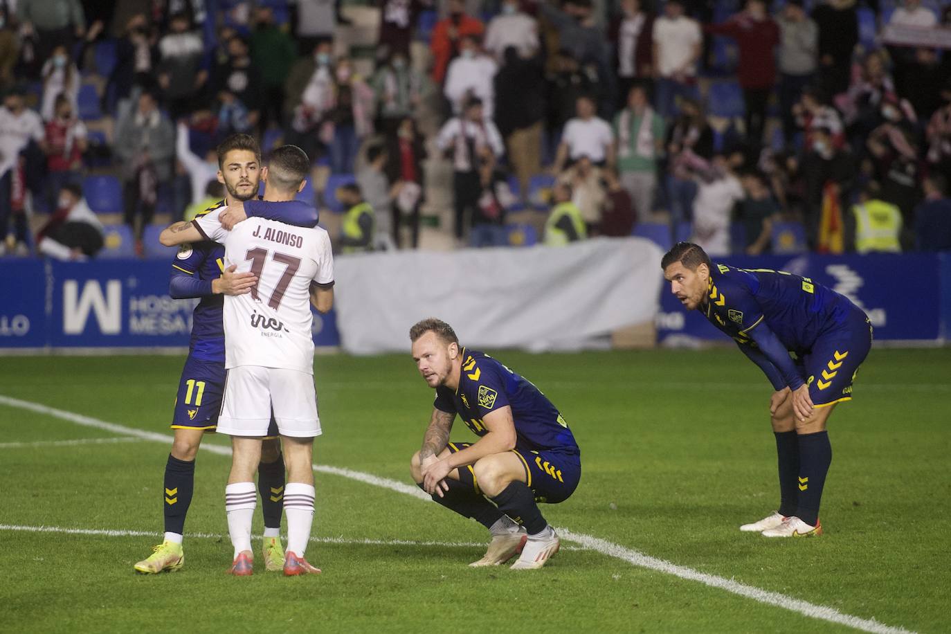 Fotos: La derrota del UCAM CF frente al Albacete Balompié, en imágenes