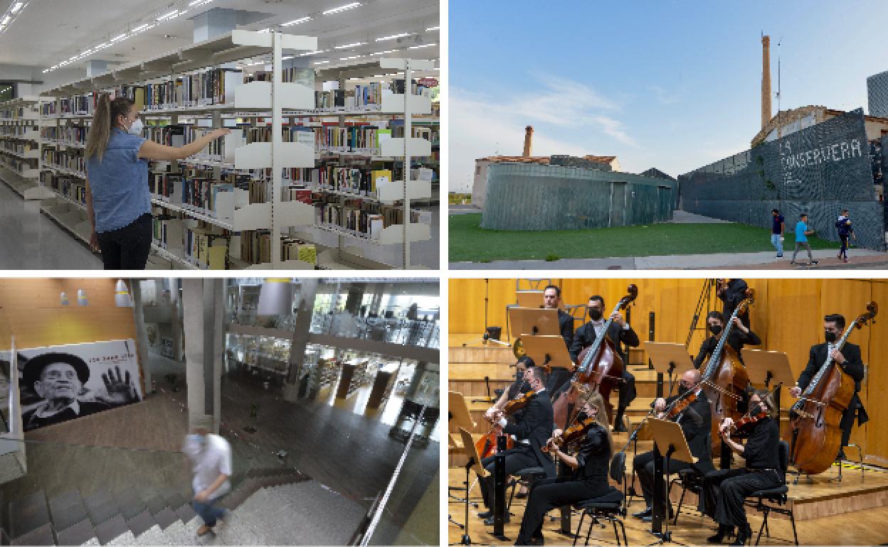 Fotografías de archivo.