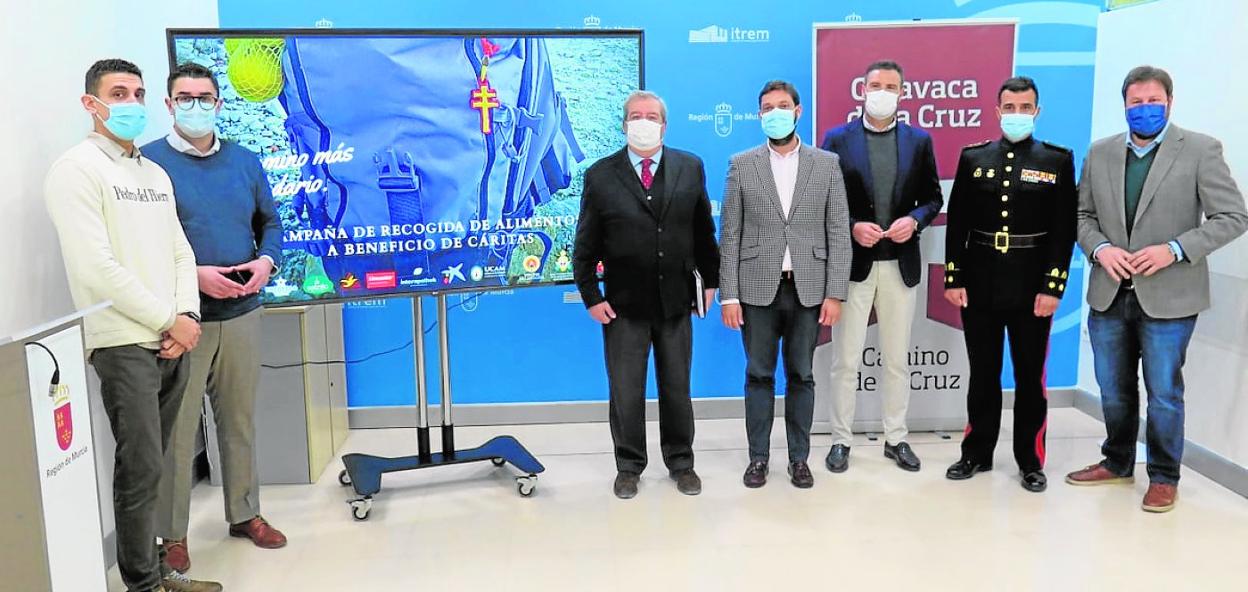 Presentación de la iniciativa en la sede del Instituto de Turismo de la Región, ayer. 