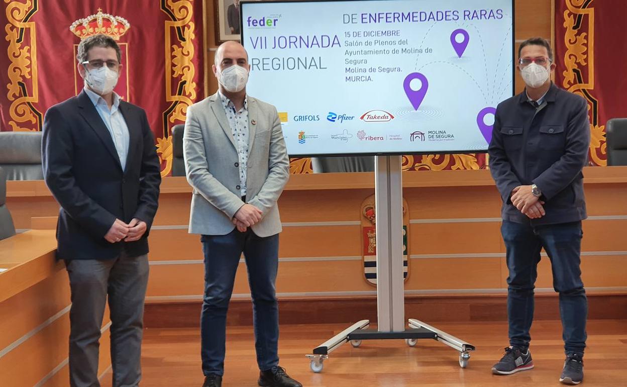 Presentación de la VII Jornada Regional de Enfermedades Raras en Molina de Segura. 