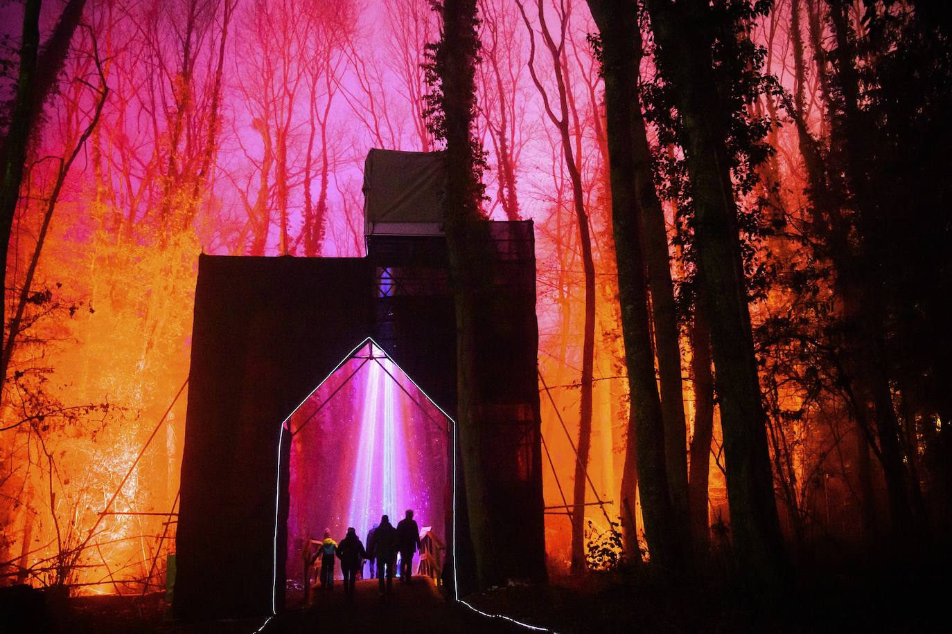 Fotos: Festival de Luces Broye Luminis