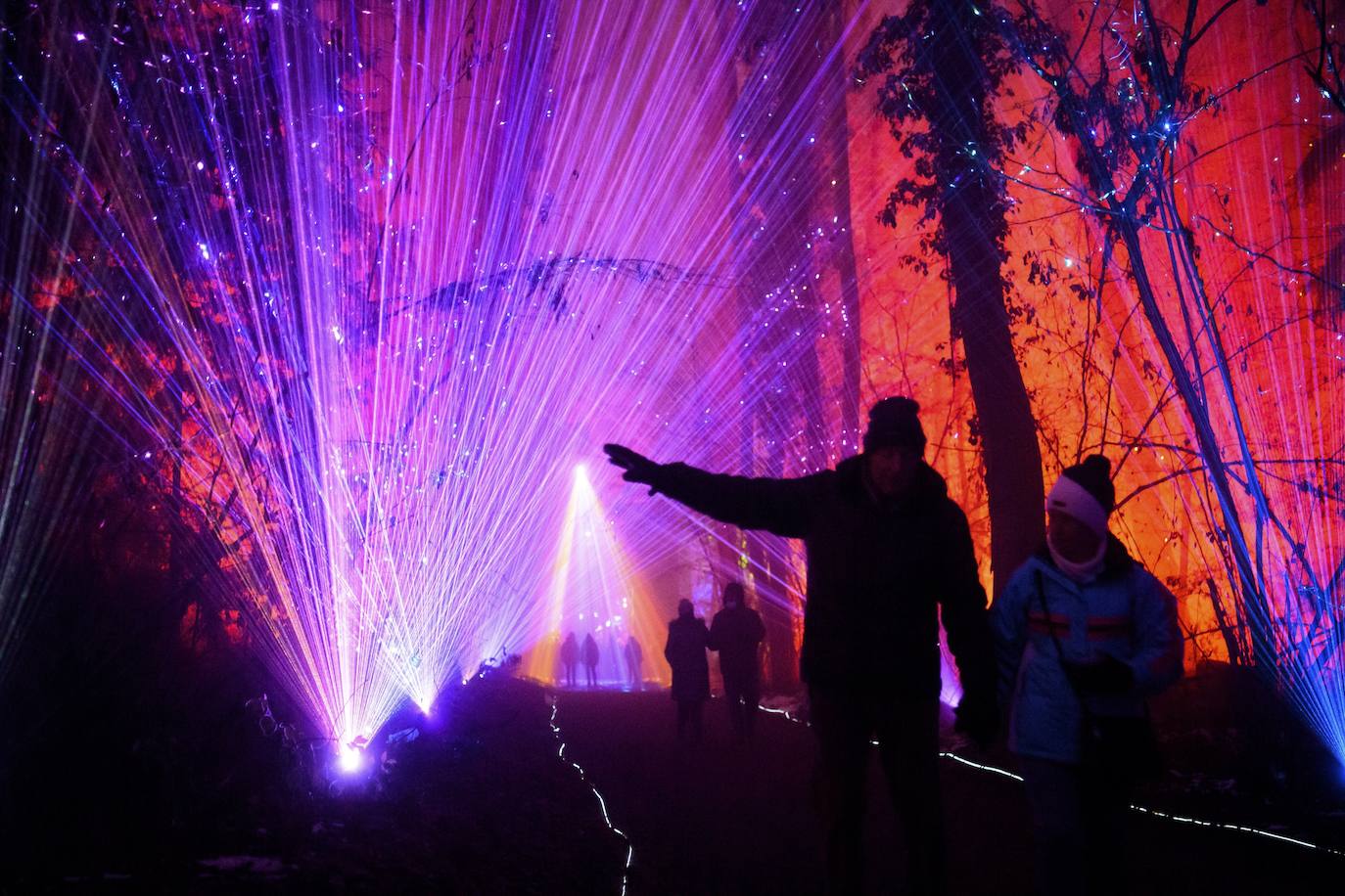 Fotos: Festival de Luces Broye Luminis