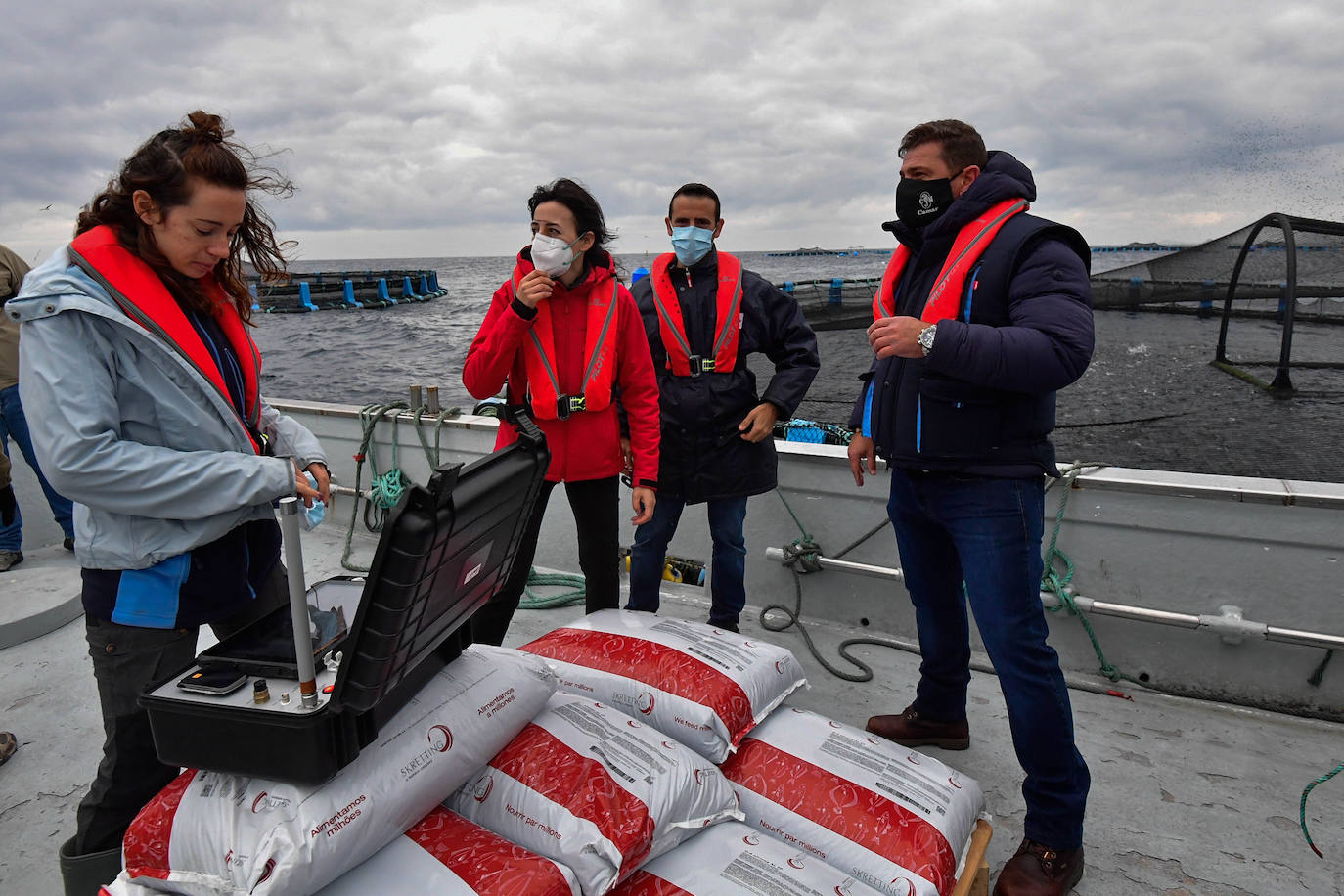 Fotos: Un sistema inteligente pionero reduce el impacto ambiental y el coste de la acuicultura