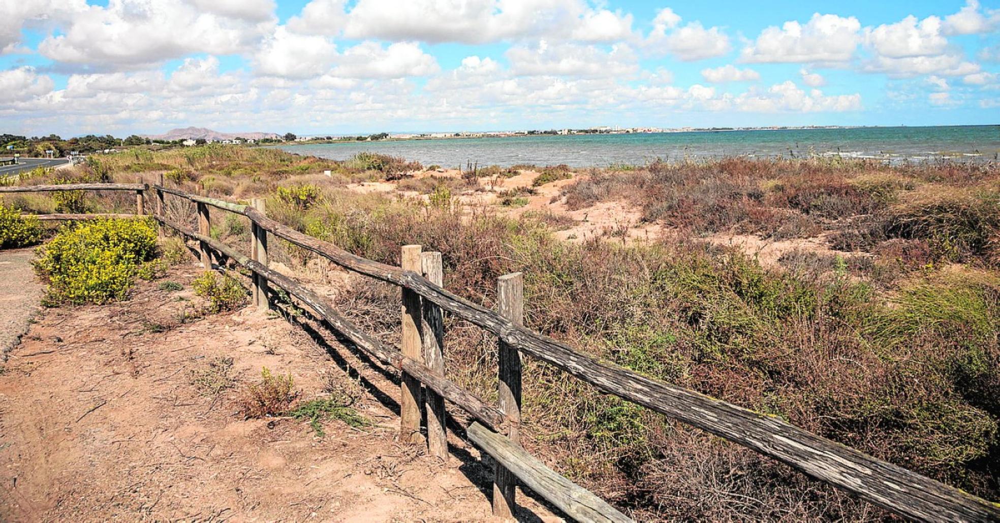 Espacio natural de El Carmolí, entre Los Alcázares y Los Urrutias. 