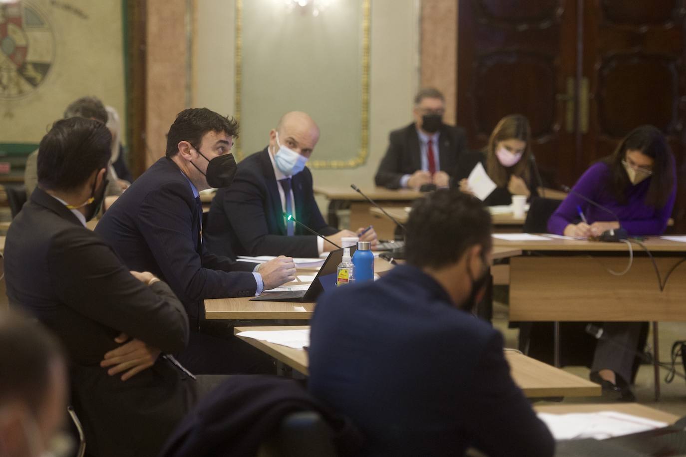 Fotos: Pleno municipal del Ayuntamiento de Murcia