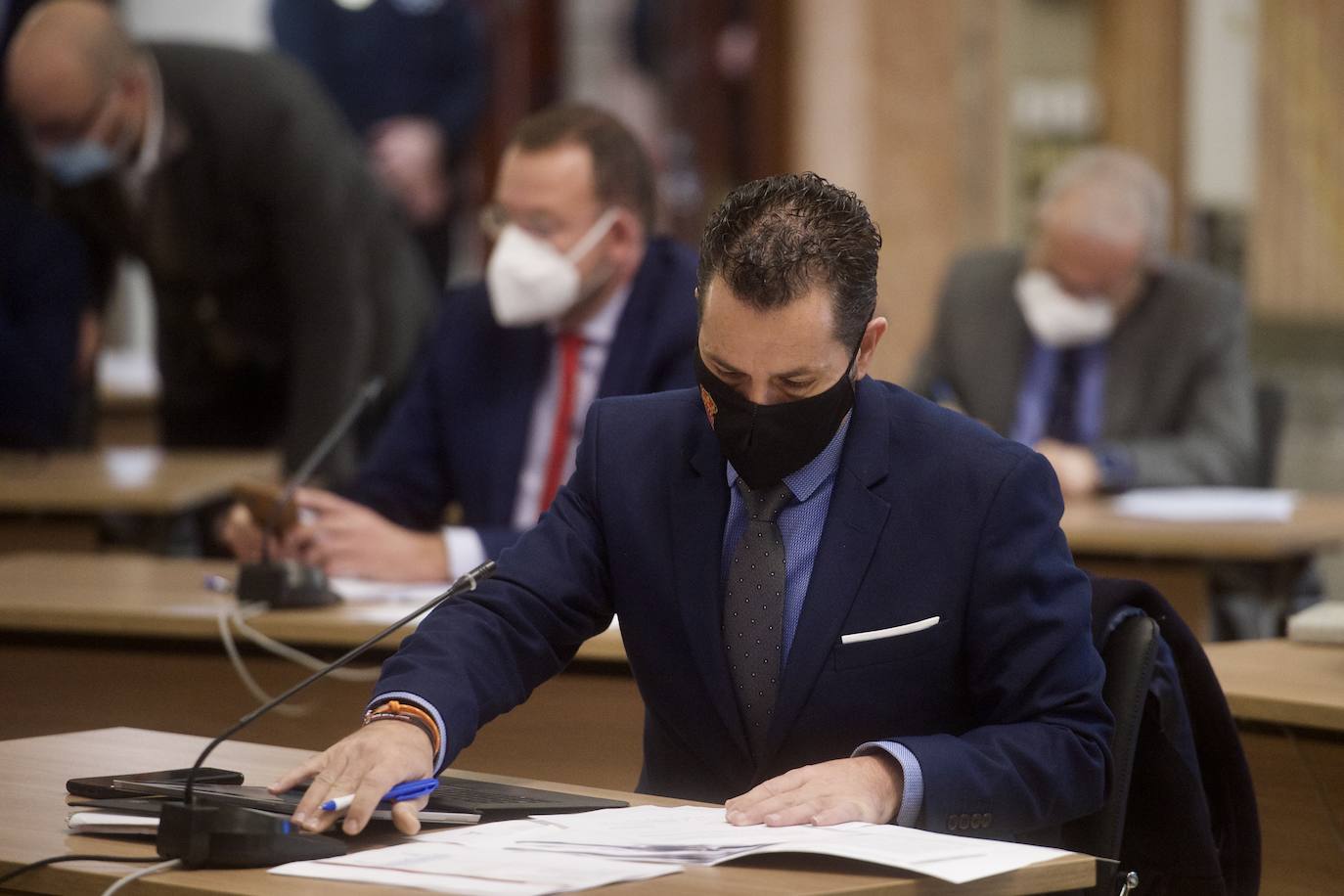 Fotos: Pleno municipal del Ayuntamiento de Murcia