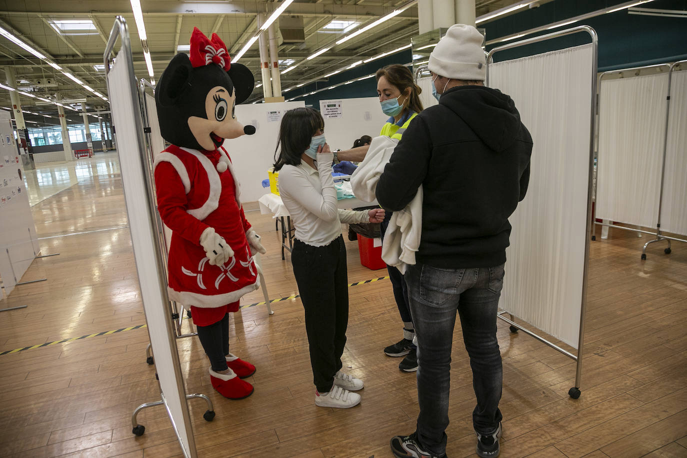 Fotos: Vacunas para 1.200 niños en Cartagena