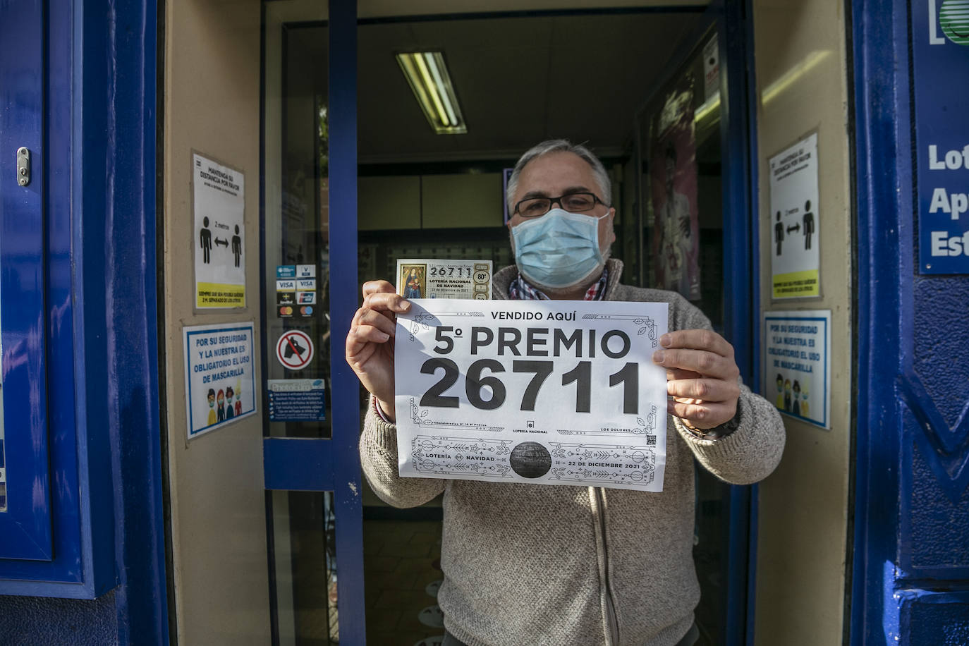 Fotos: La administración El Popeye de Los Dolores de Cartagena reparte 6,9 millones con un quinto premio