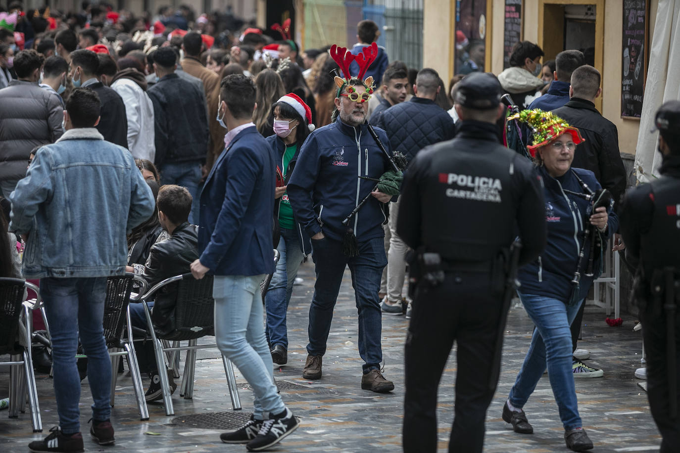 Fotos: &#039;Tardebuena&#039; en Cartagena