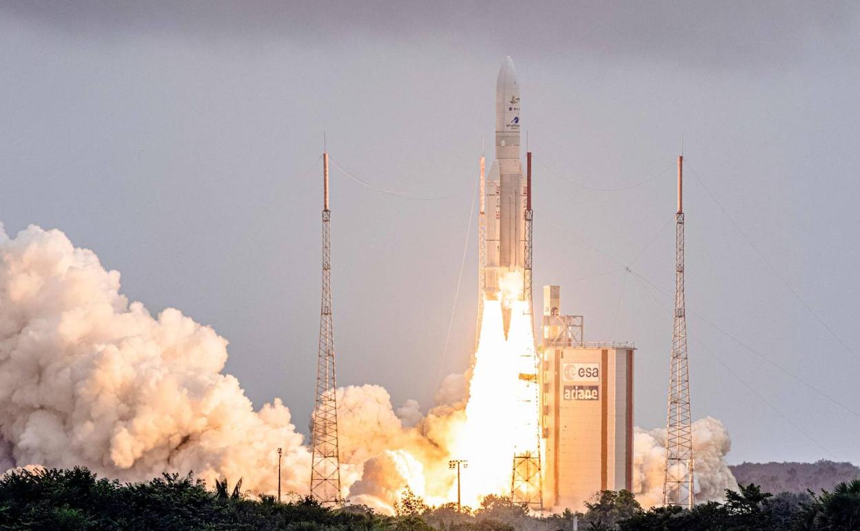 El telescopia despega. 