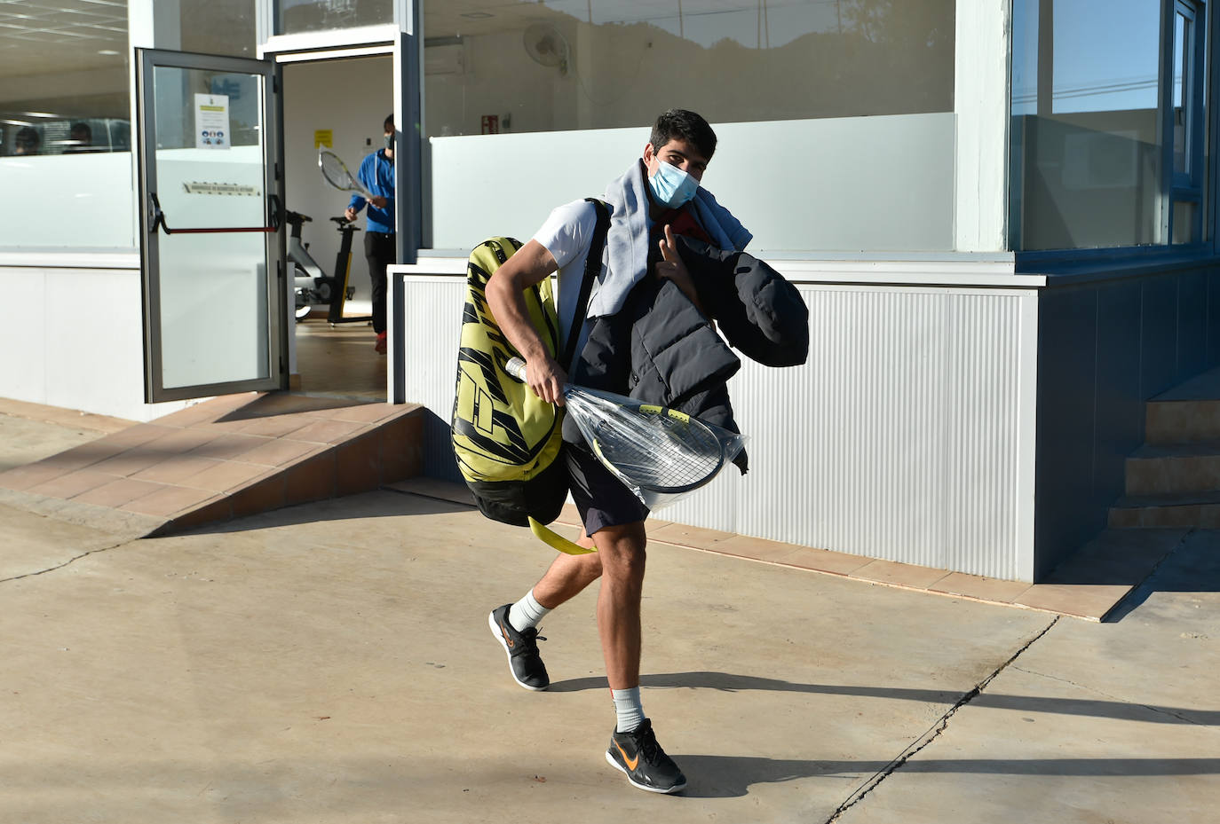 Fotos: Entrenamiento de Carlos Alcaraz en Murcia