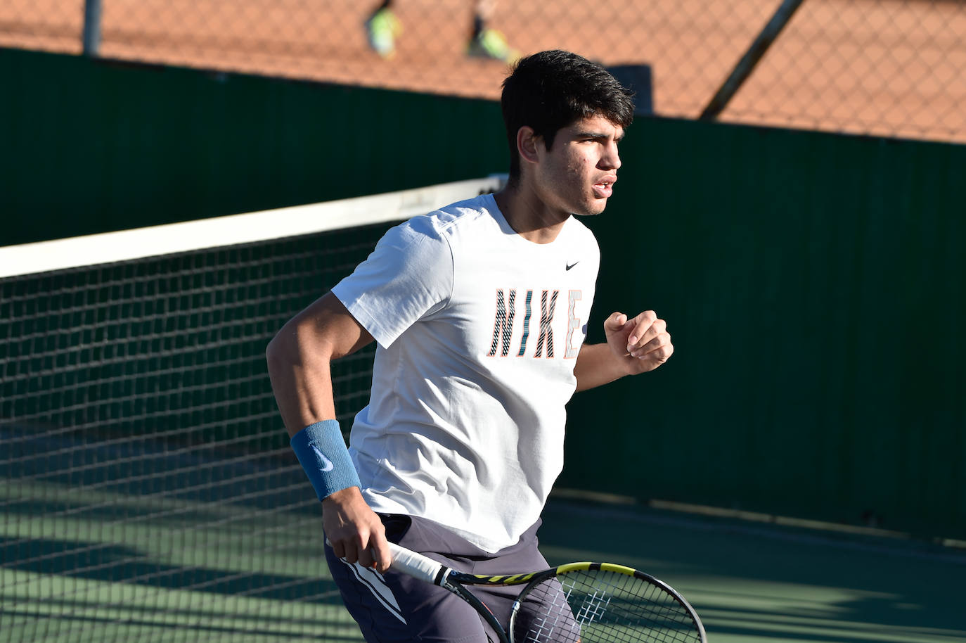 Fotos: Entrenamiento de Carlos Alcaraz en Murcia