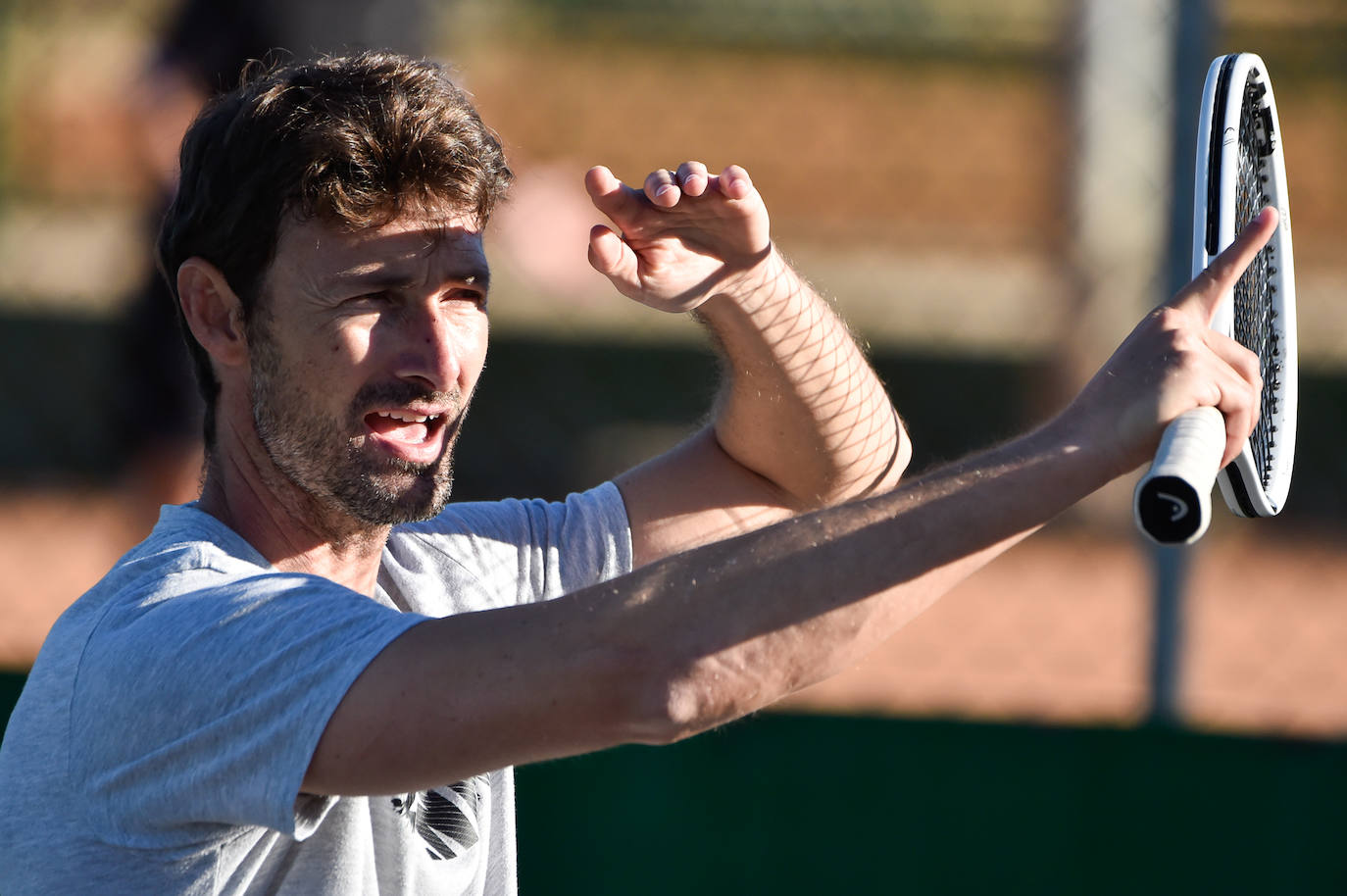 Fotos: Entrenamiento de Carlos Alcaraz en Murcia