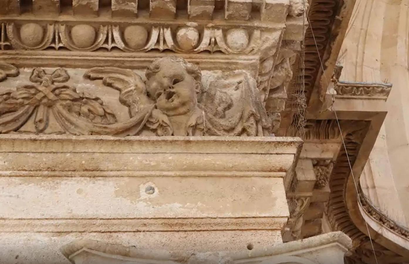 Fotos: La restauración de la fachada de la Catedral de Murcia durará más de diez meses