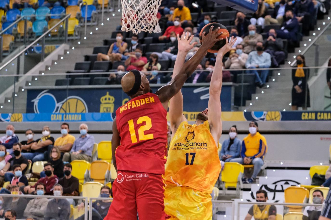 Fotos: Victoria del UCAM Murcia en Gran Canaria