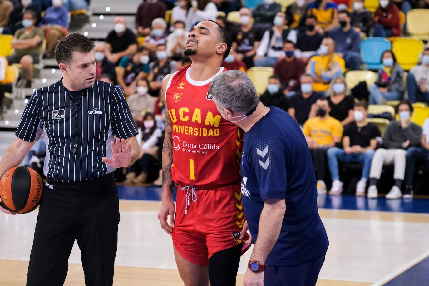 Fotos: Victoria del UCAM Murcia en Gran Canaria