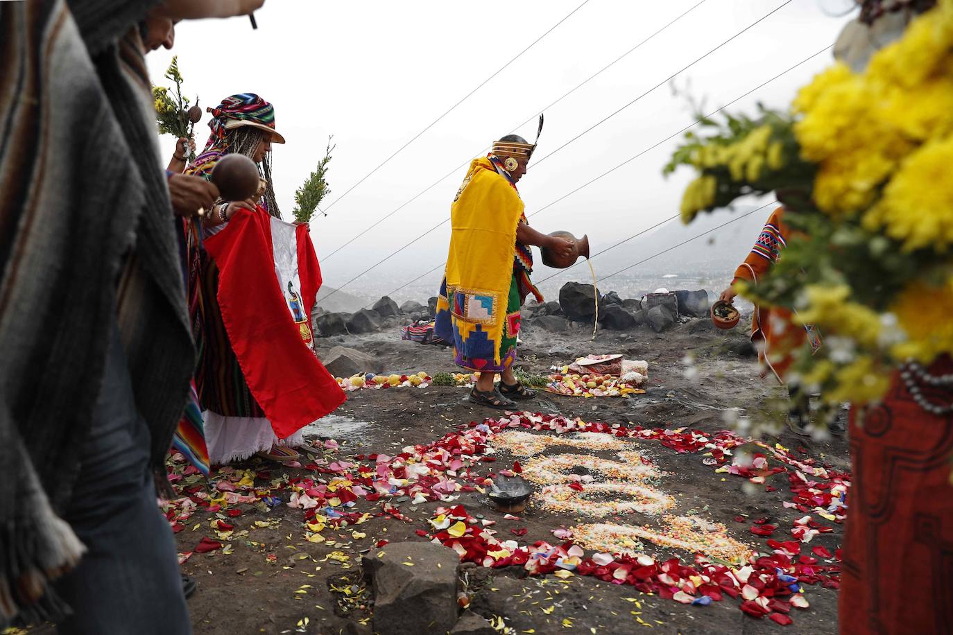 Fotos: Chamanes de Perú unen fuerzas para pedir que acabe la pandemia en 2022