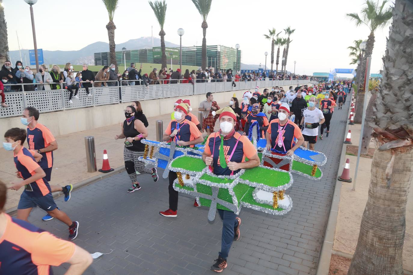 Fotos: El ambiente en la San Silvestre de Cartagena 2021, en imágenes