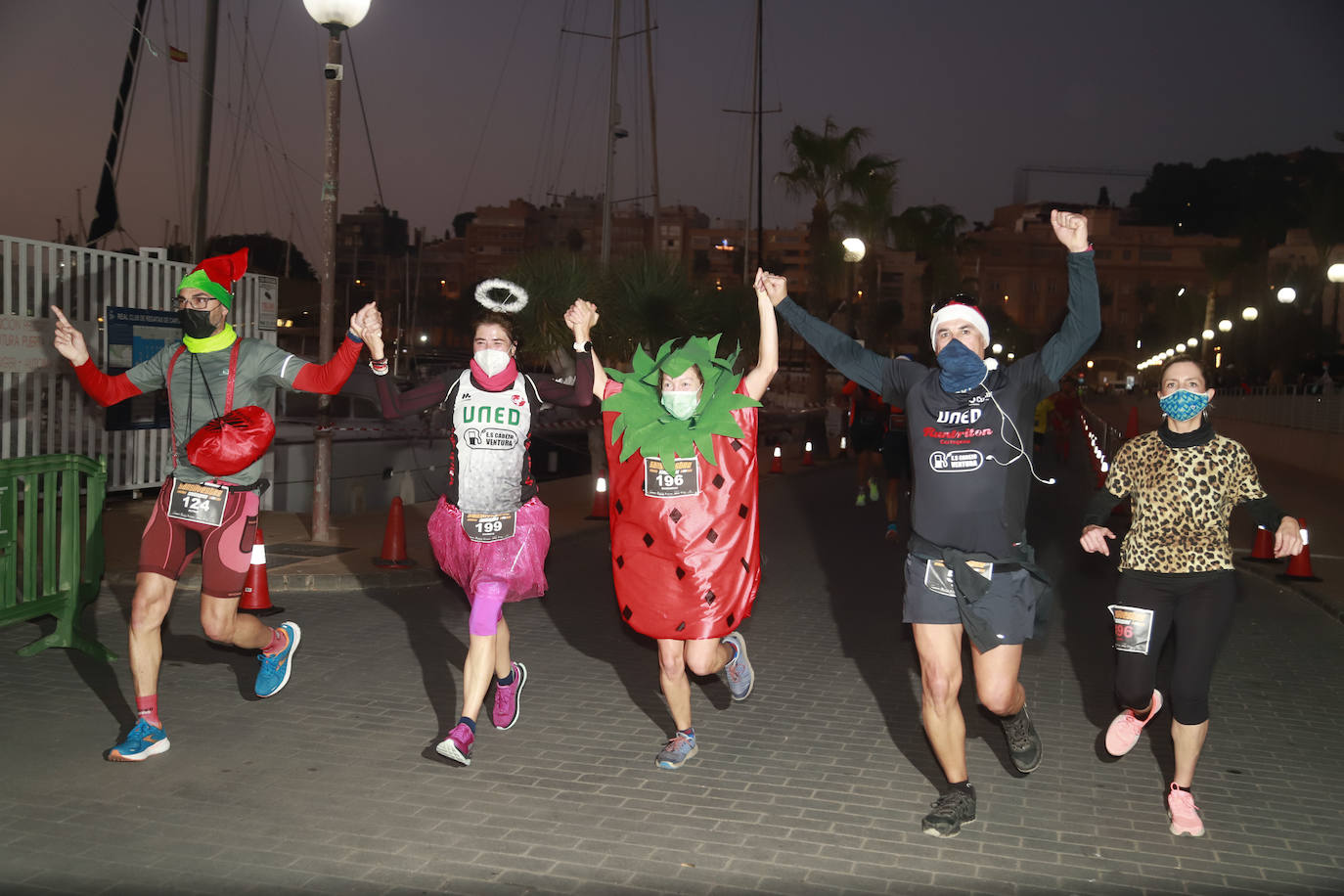 Fotos: El ambiente en la San Silvestre de Cartagena 2021, en imágenes