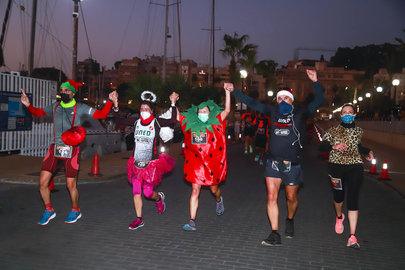 Fotos: El ambiente en la San Silvestre de Cartagena 2021, en imágenes