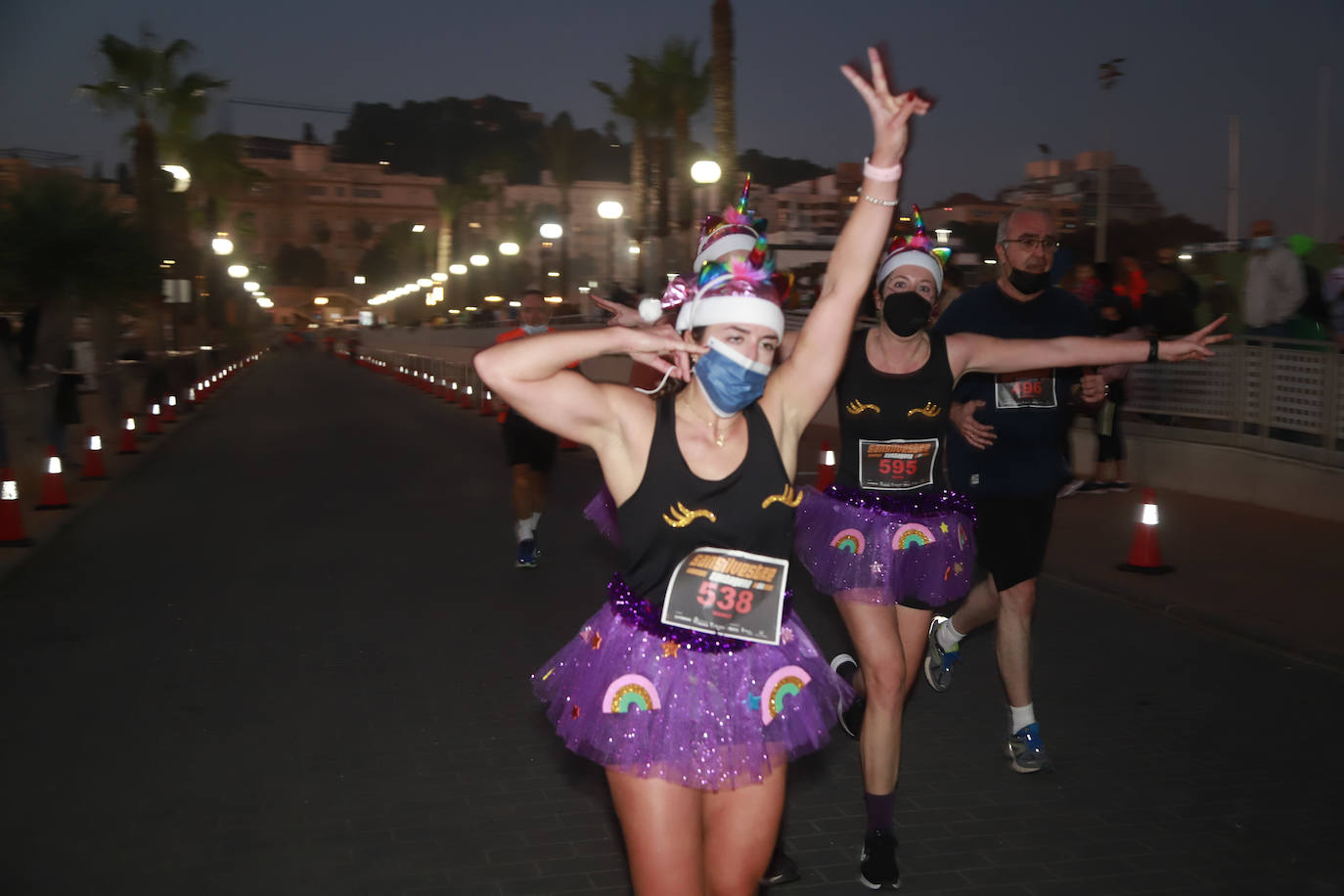 Fotos: El ambiente en la San Silvestre de Cartagena 2021, en imágenes