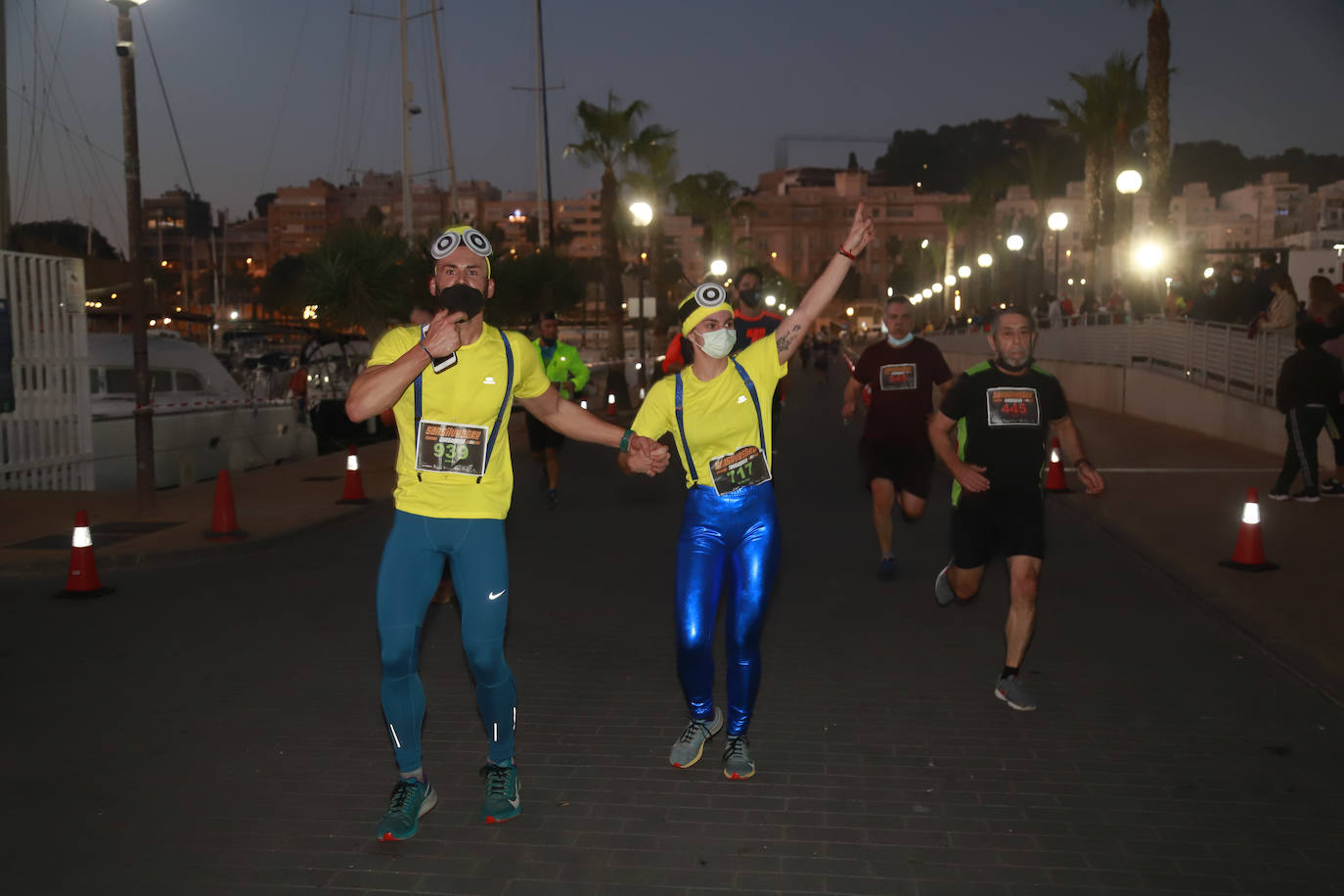 Fotos: El ambiente en la San Silvestre de Cartagena 2021, en imágenes