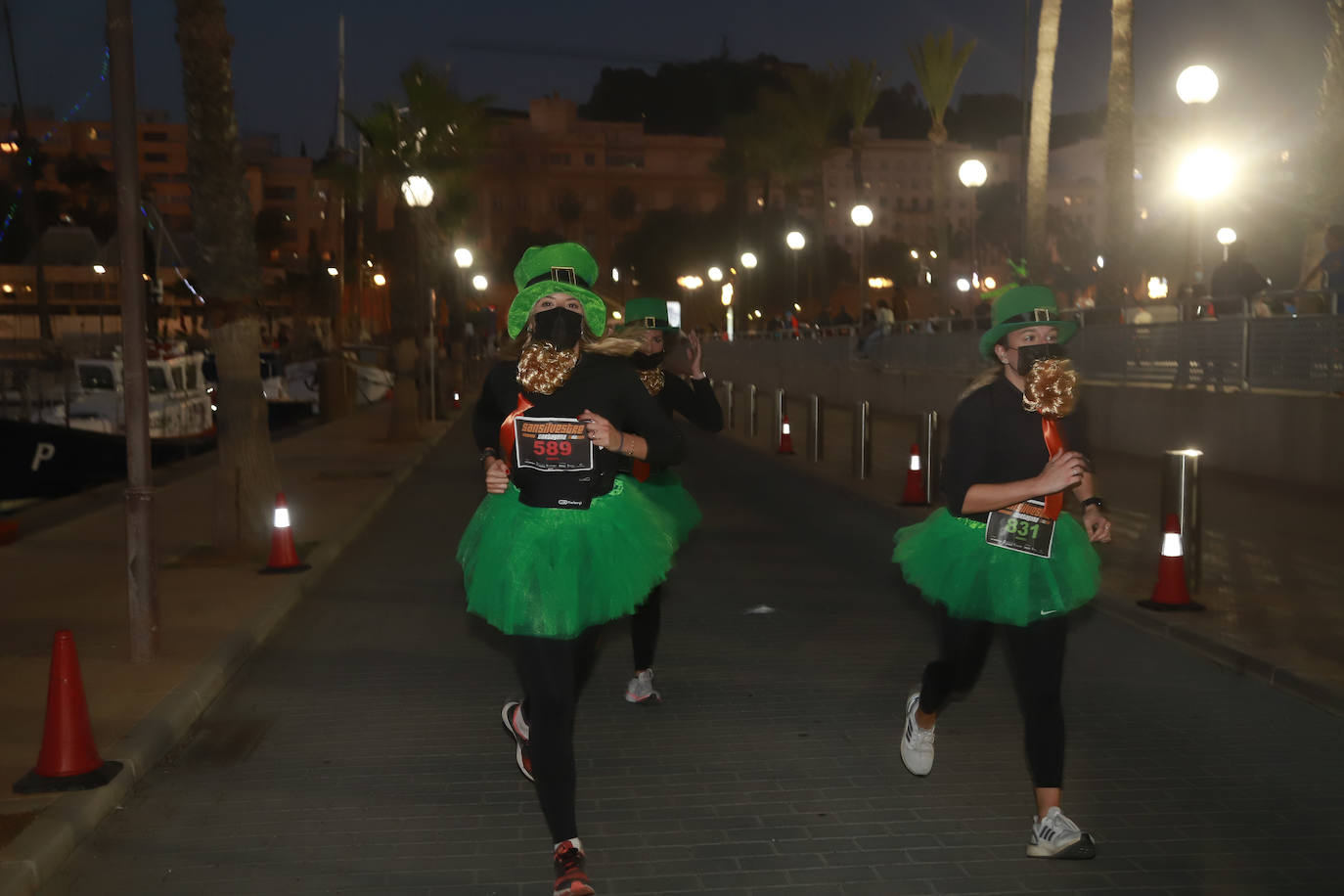 Fotos: El ambiente en la San Silvestre de Cartagena 2021, en imágenes