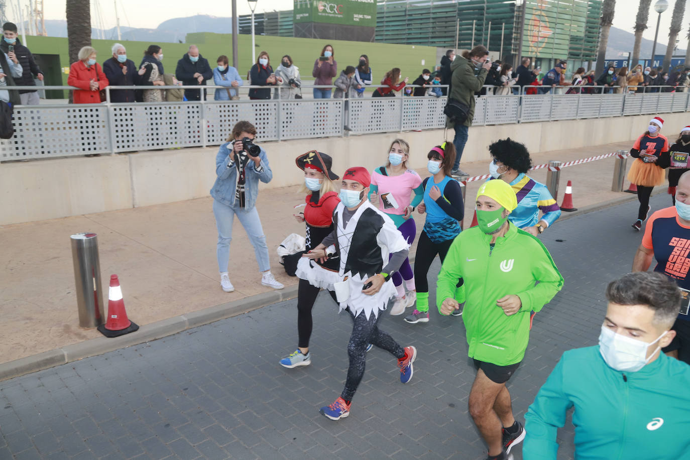 Fotos: El ambiente en la San Silvestre de Cartagena 2021, en imágenes