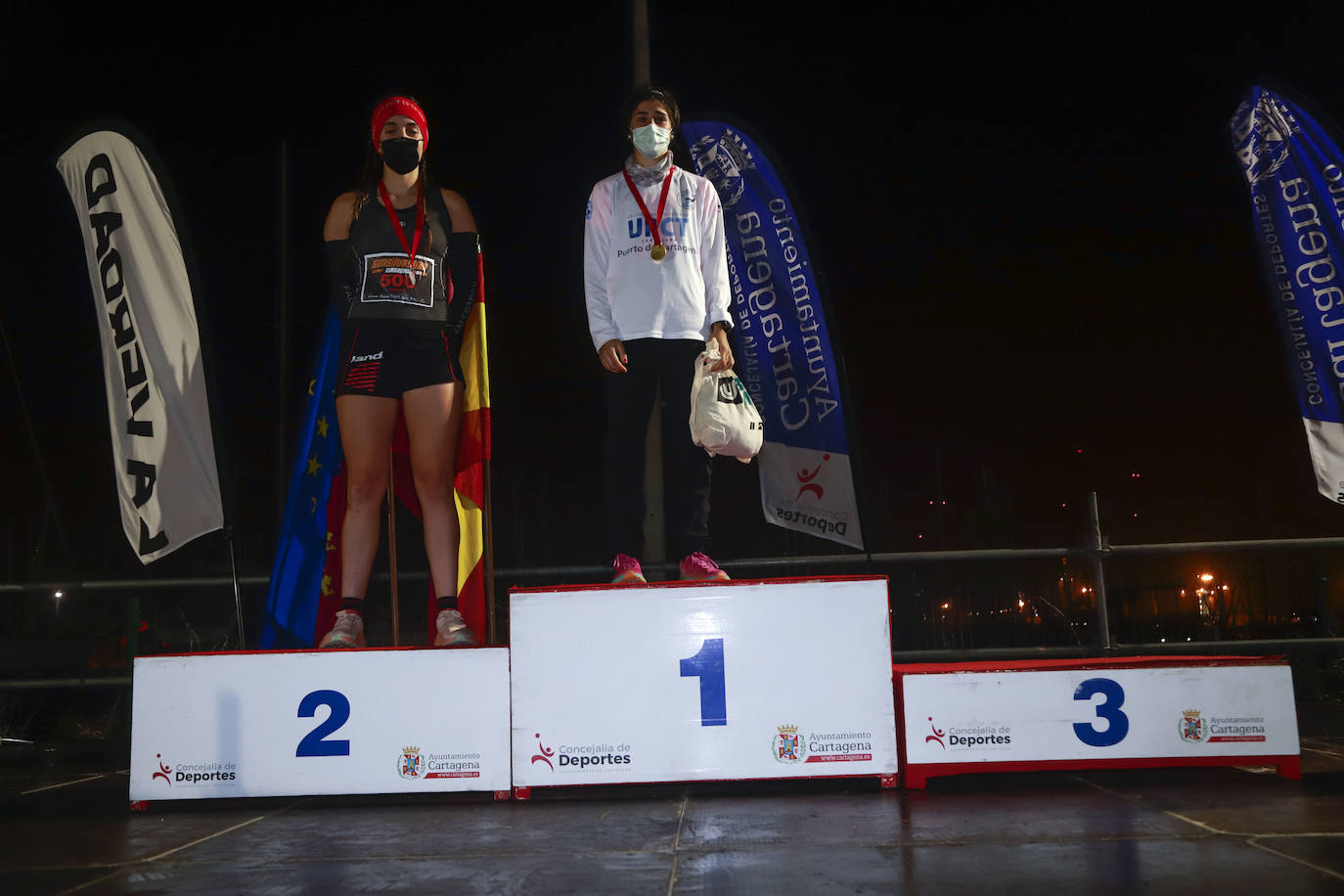 Fotos: La celebración de los ganadores en la San Silvestre de Cartagena 2021