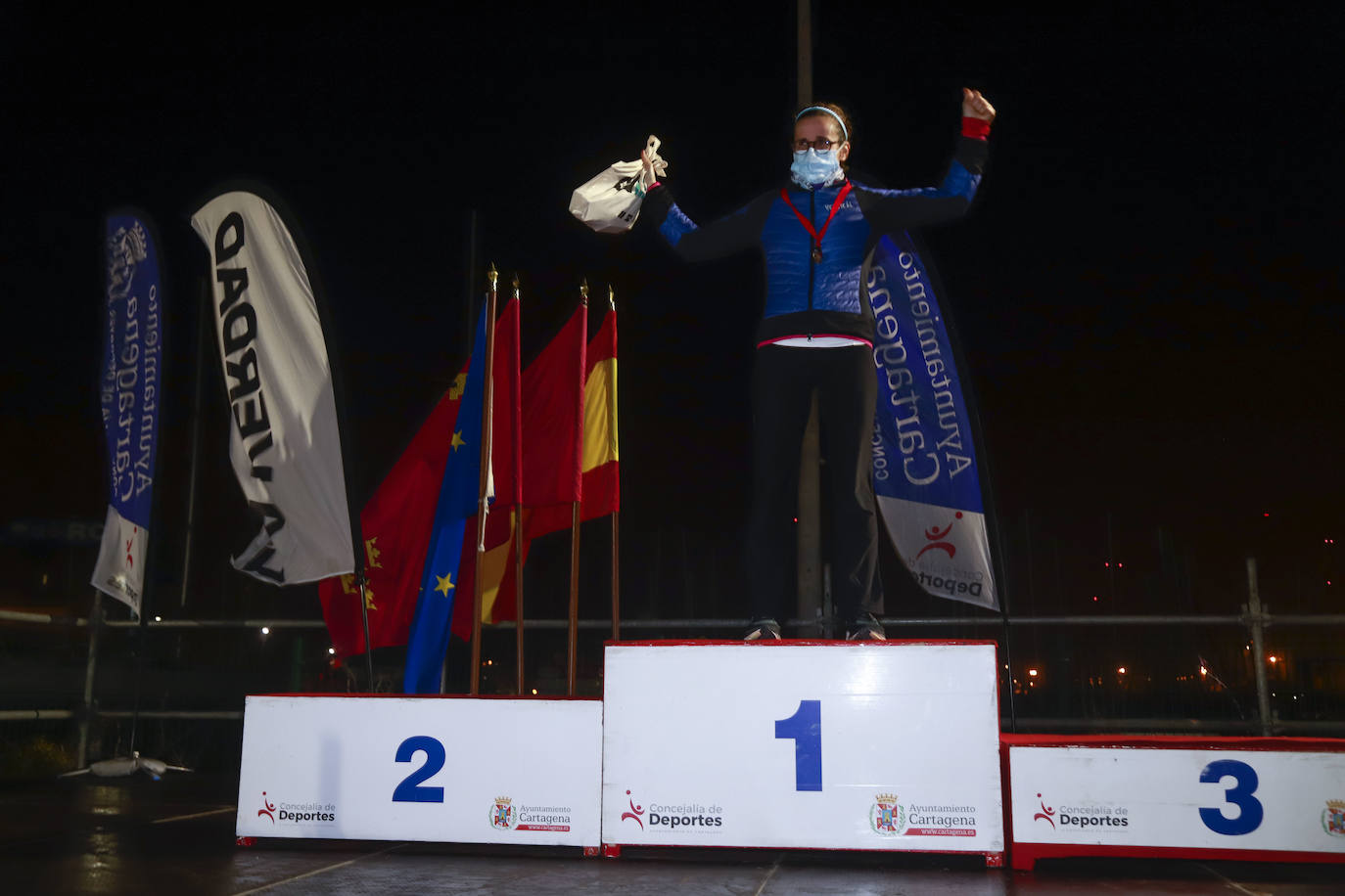 Fotos: La celebración de los ganadores en la San Silvestre de Cartagena 2021