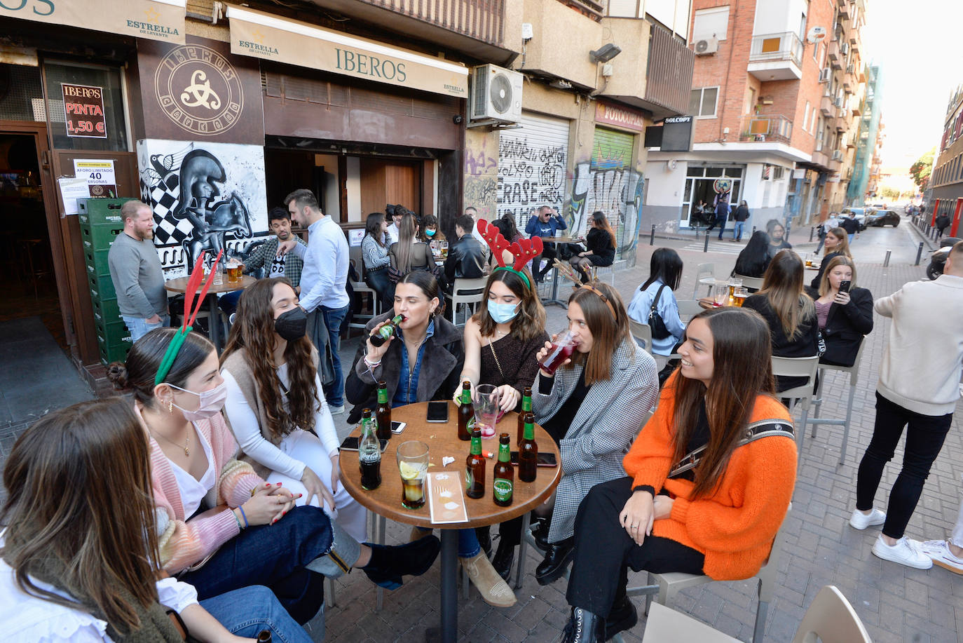Fotos: Murcia llena las terrazas en una &#039;Tardevieja&#039; primaveral