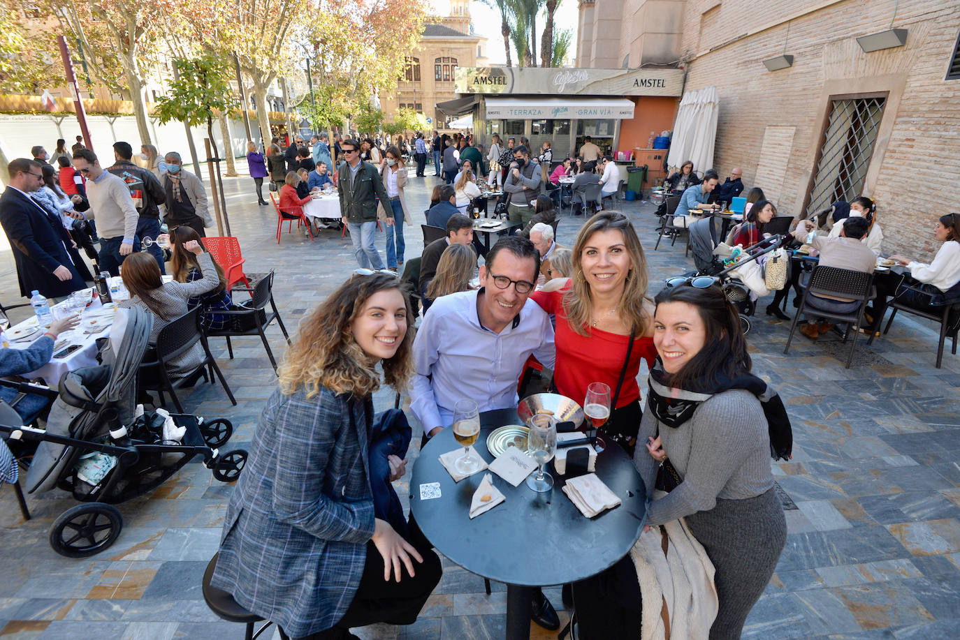 Fotos: Murcia llena las terrazas en una &#039;Tardevieja&#039; primaveral