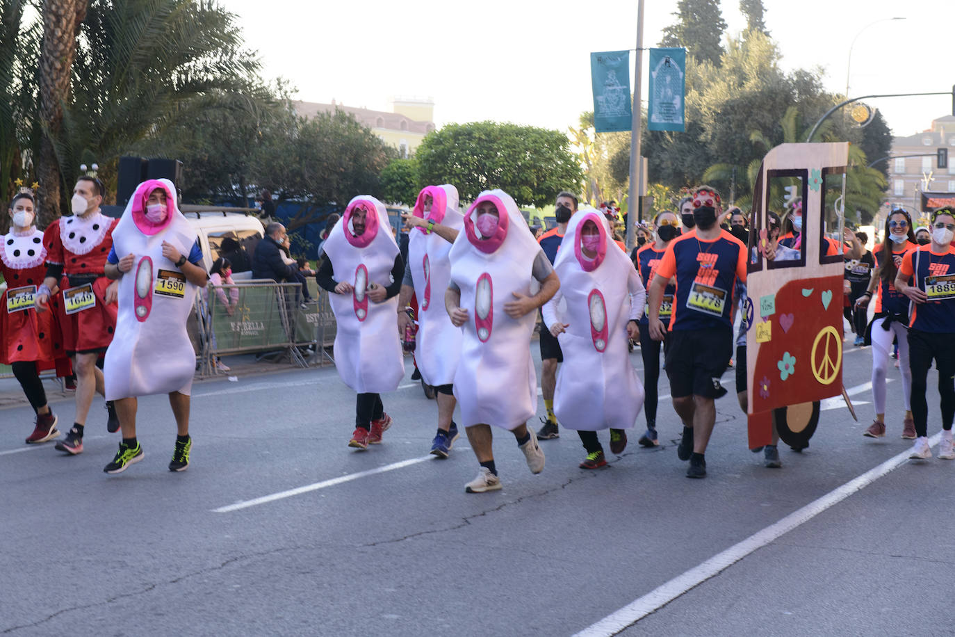 Fotos: Los mejores disfraces de la San Silvestre de Murcia 2021