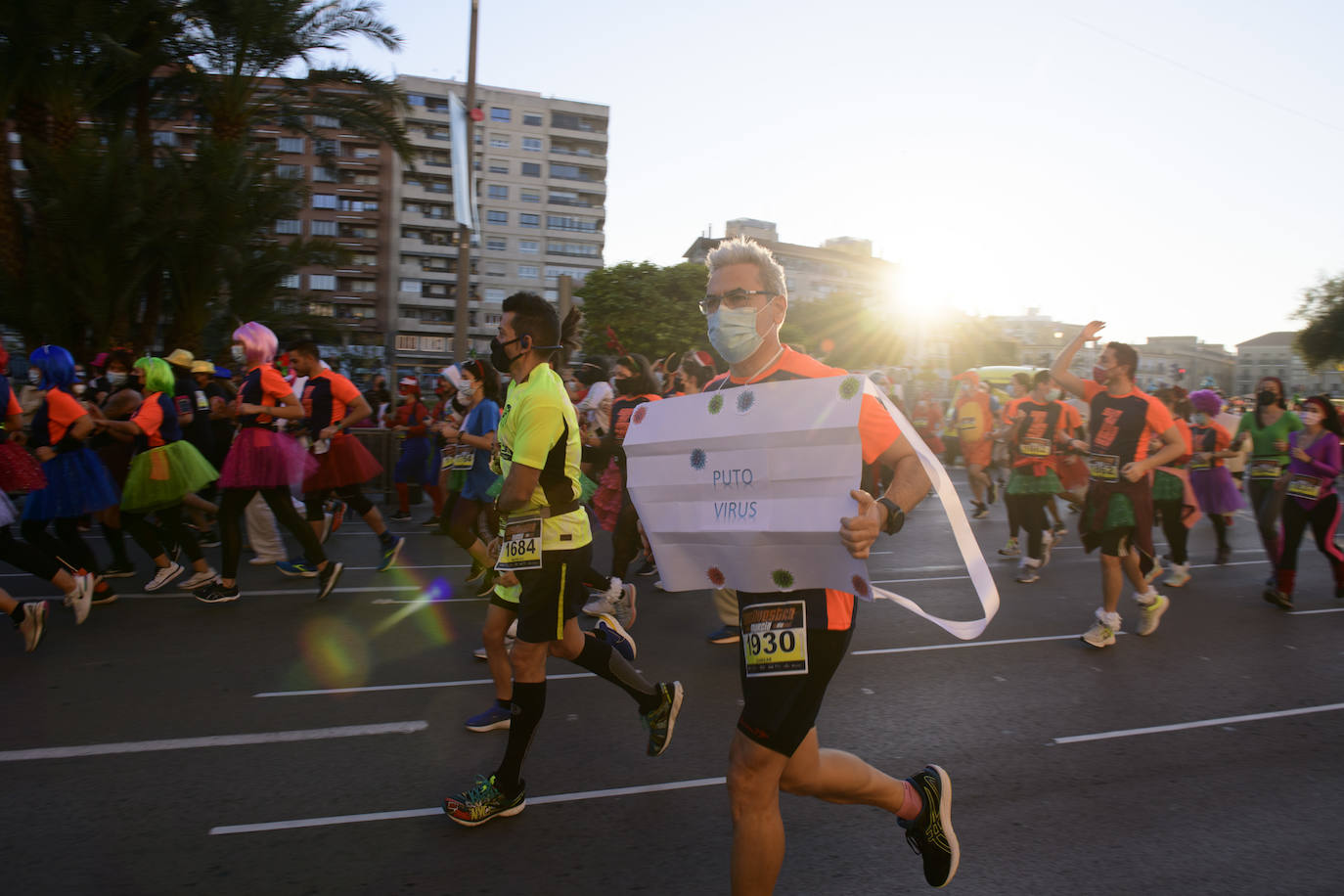 Fotos: Los mejores disfraces de la San Silvestre de Murcia 2021