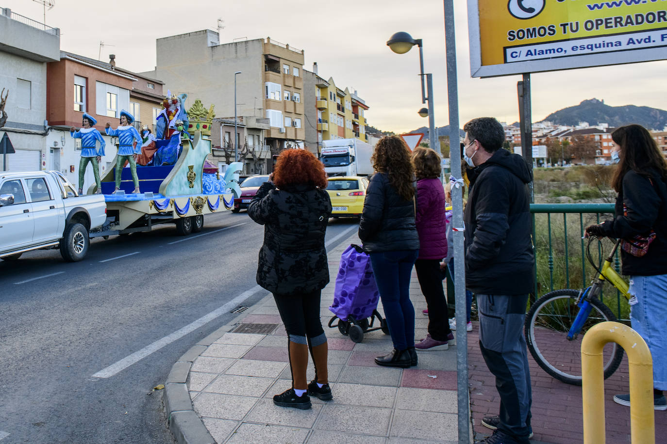 Fotos: Los Reyes Magos en carroza por las pedanías de Murcia, en imágenes