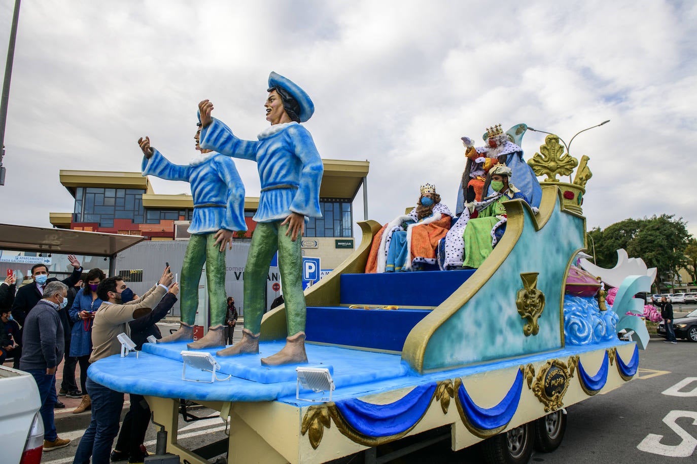 Fotos: Los Reyes Magos en carroza por las pedanías de Murcia, en imágenes