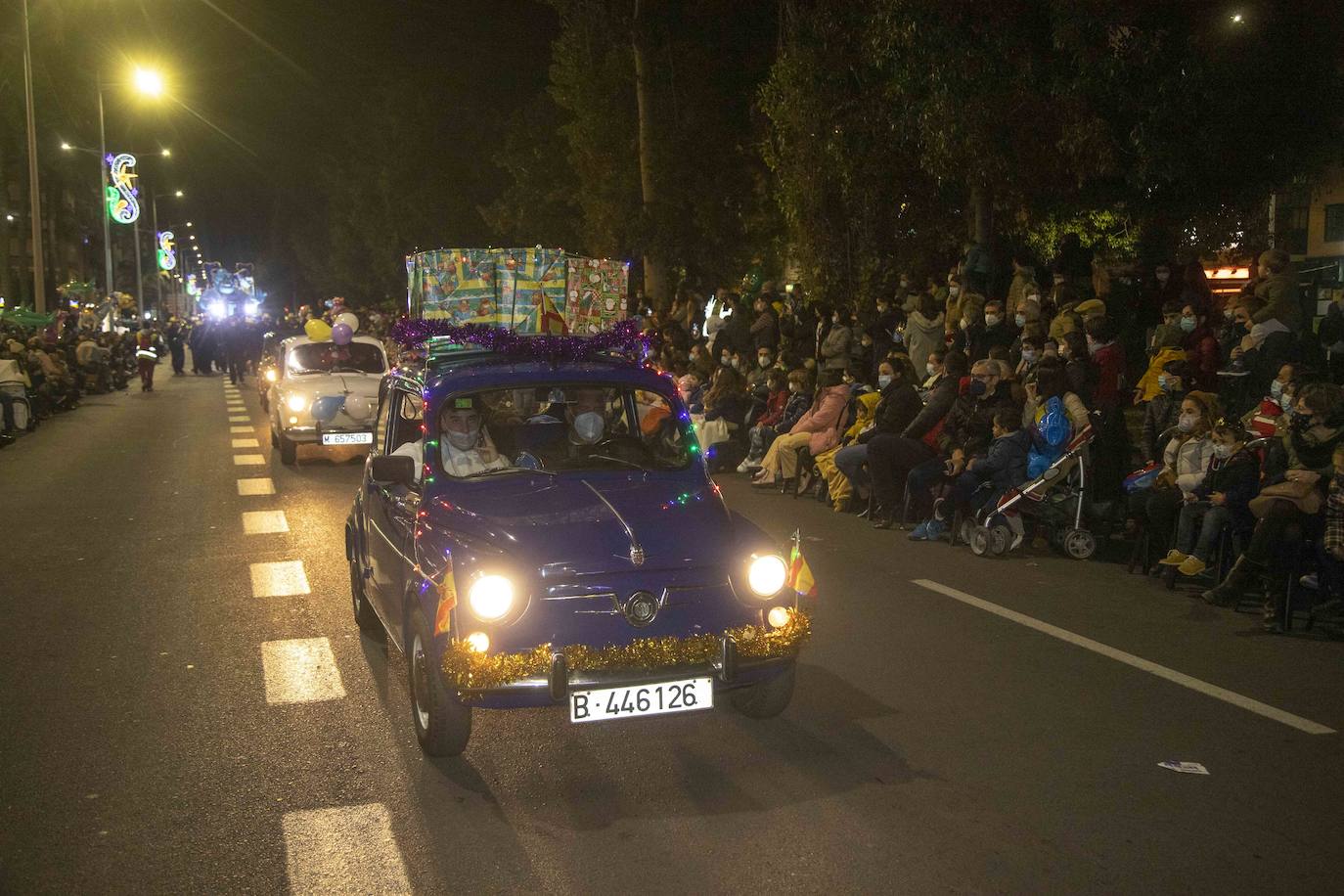 Fotos: Cabalgata de los Reyes Magos en Cartagena