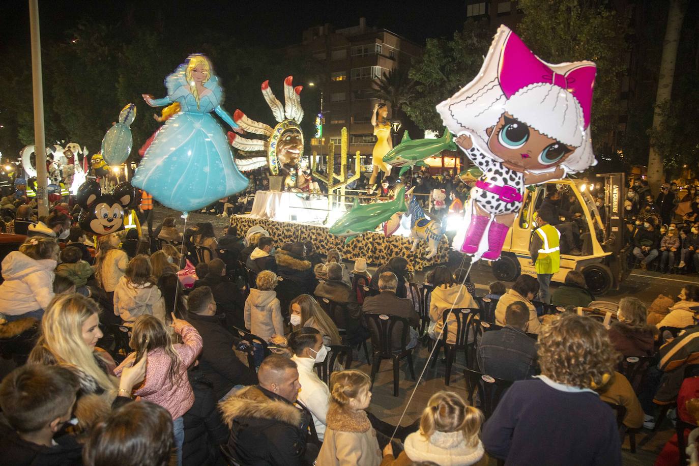 Fotos: Cabalgata de los Reyes Magos en Cartagena