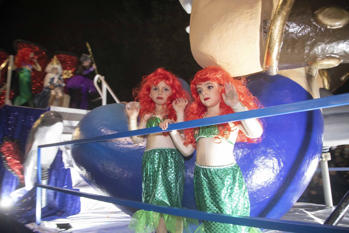 Fotos: Cabalgata de los Reyes Magos en Cartagena