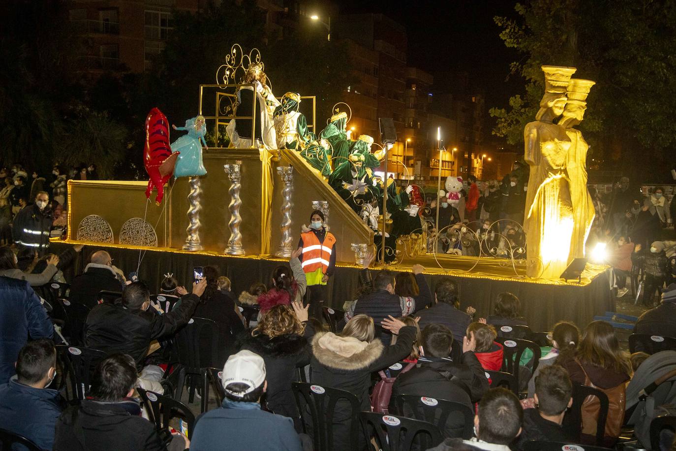 Fotos: Cabalgata de los Reyes Magos en Cartagena