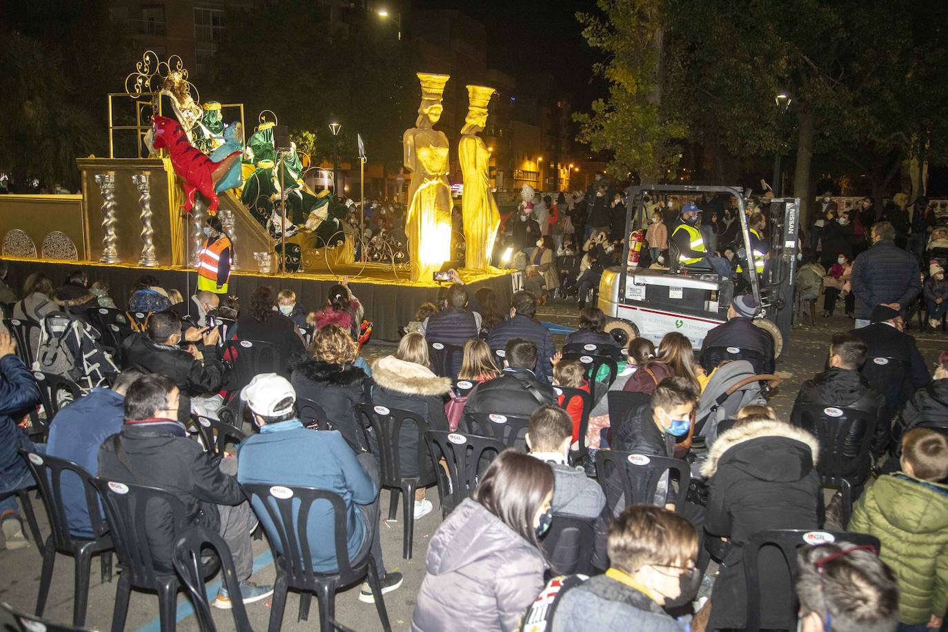 Fotos: Cabalgata de los Reyes Magos en Cartagena
