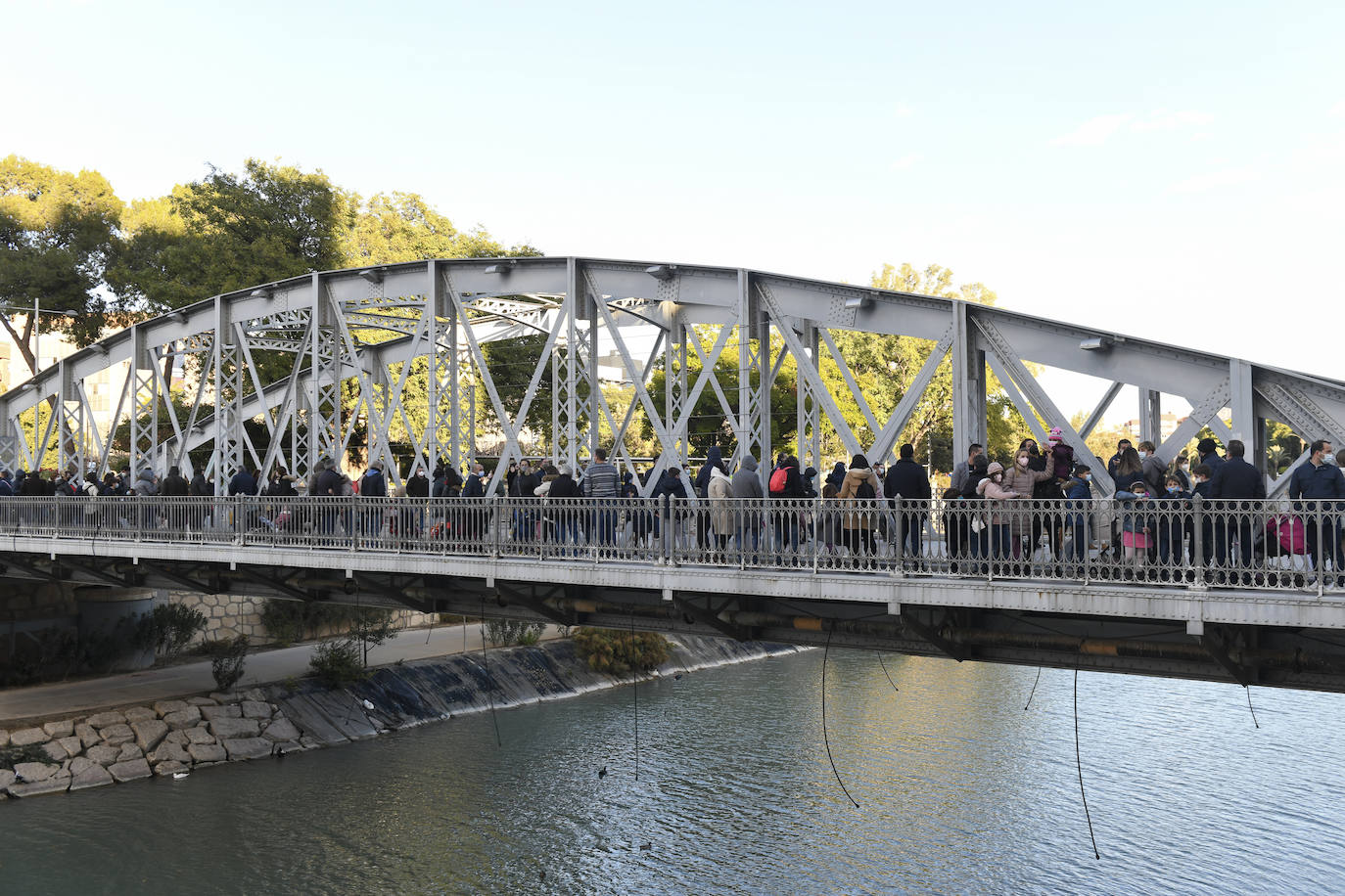 Fotos: Cabalgata estática de los Reyes Magos en Murcia