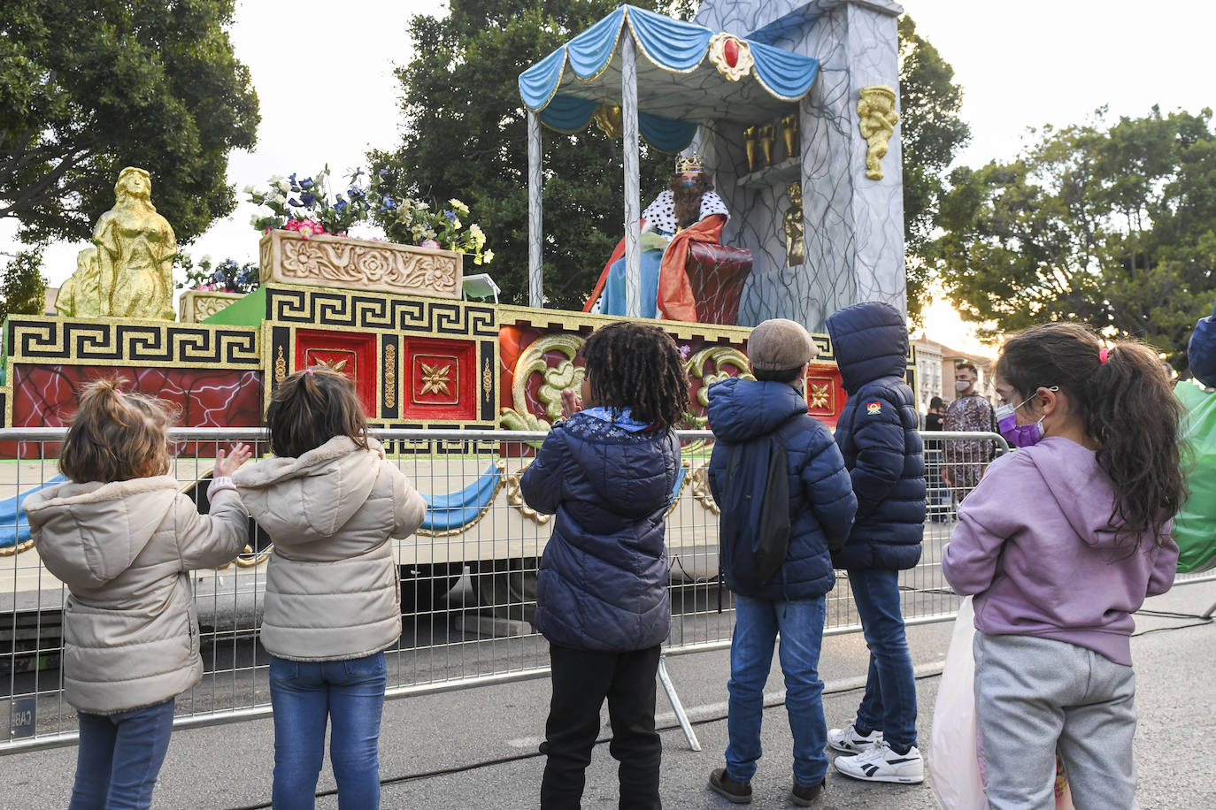 Fotos: Cabalgata estática de los Reyes Magos en Murcia