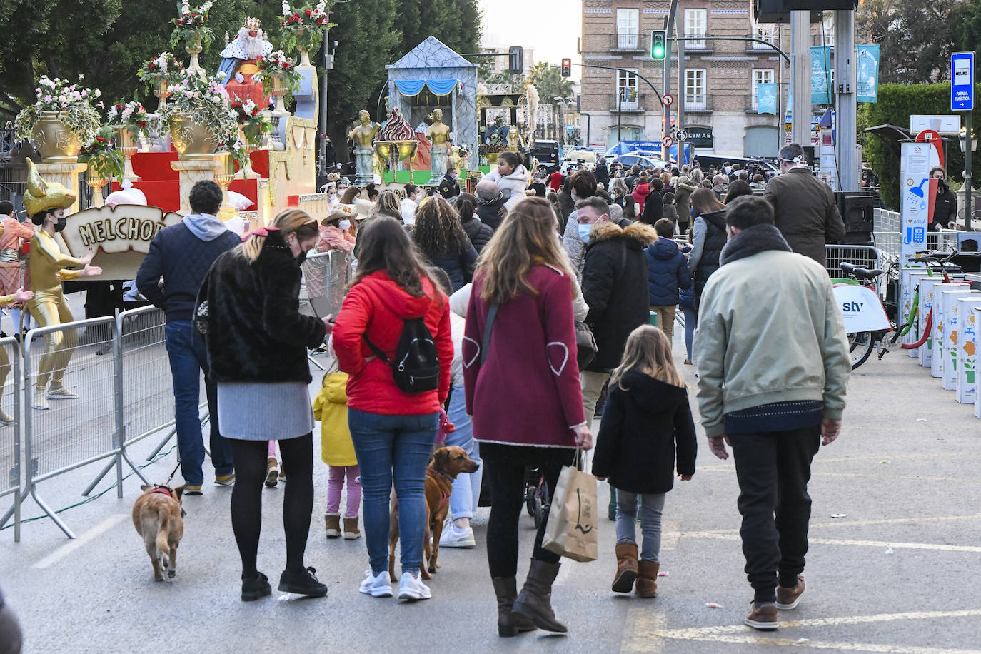 Fotos: Cabalgata estática de los Reyes Magos en Murcia