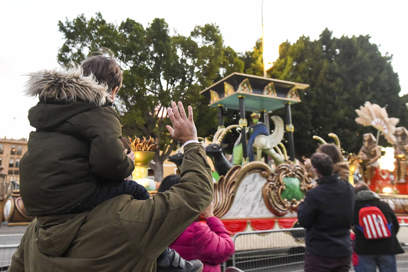Fotos: Cabalgata estática de los Reyes Magos en Murcia