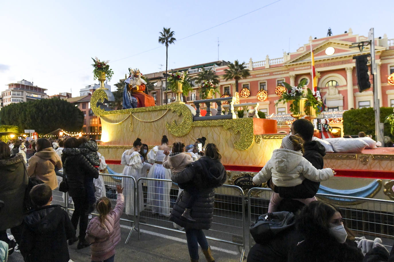 Fotos: Cabalgata estática de los Reyes Magos en Murcia