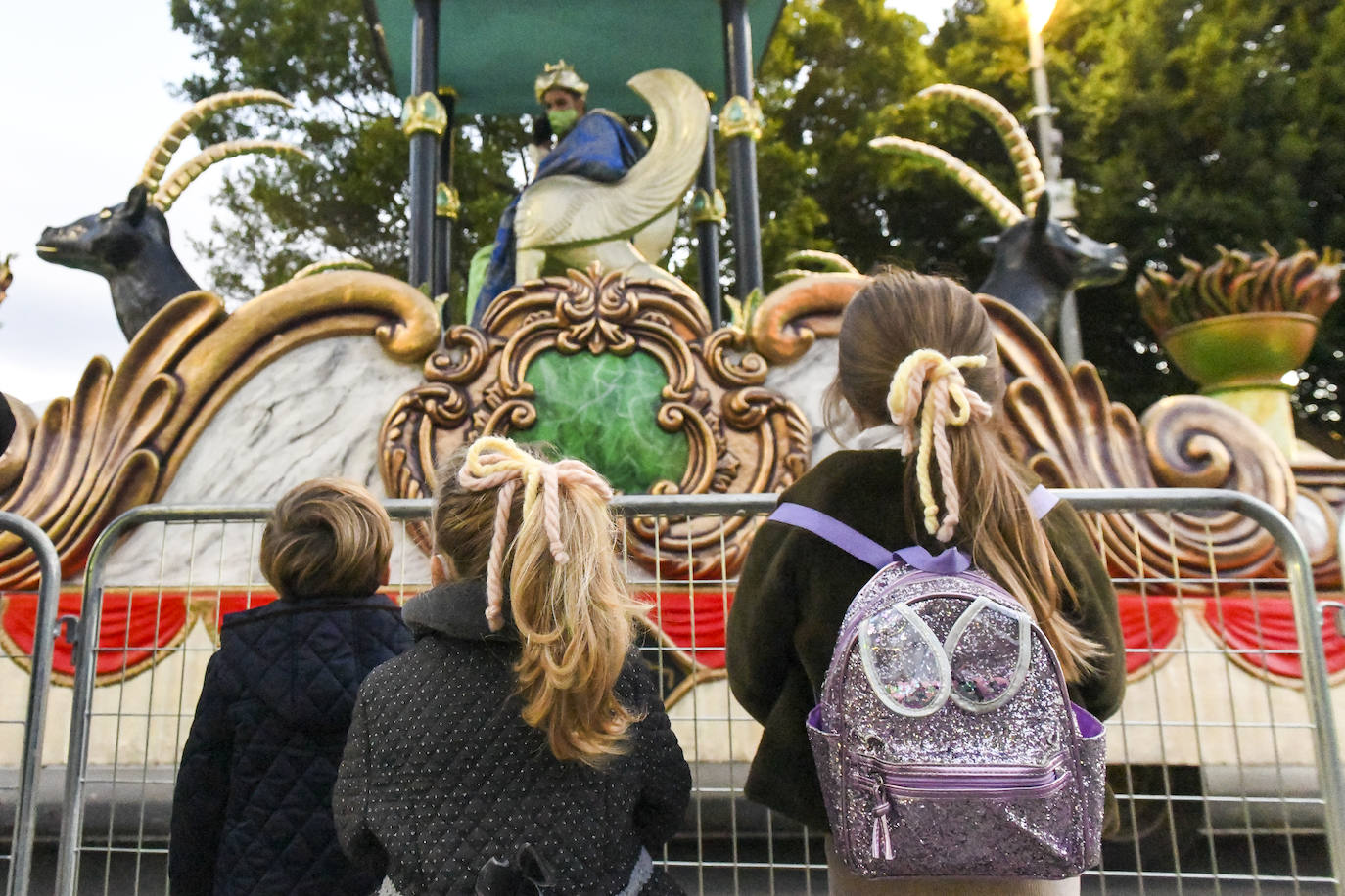 Fotos: Cabalgata estática de los Reyes Magos en Murcia