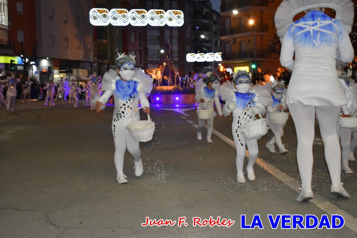 El Cortejo Real que precedía a las carrozas del Melchor, Gaspar y Baltasar, estaba compuesto por distintas carrozas, espectáculos musicales y personajes de fantasía. La Policía Local y el Cuerpo de Bomberos abrieron el recorrido, seguidos de Dafne Dance Academy, Goofy & Donald, Club Gymca VeraCruz, La Sirenita, Academia de Baile EDIG, Pinocho, Escuela de Baile de la Concejalía de Deportes, Las Mariposas, Escuela de Baile Ana, La Bella y la Bestia, la Guardia de Darth Vader y la Banda de Música La Compañía.